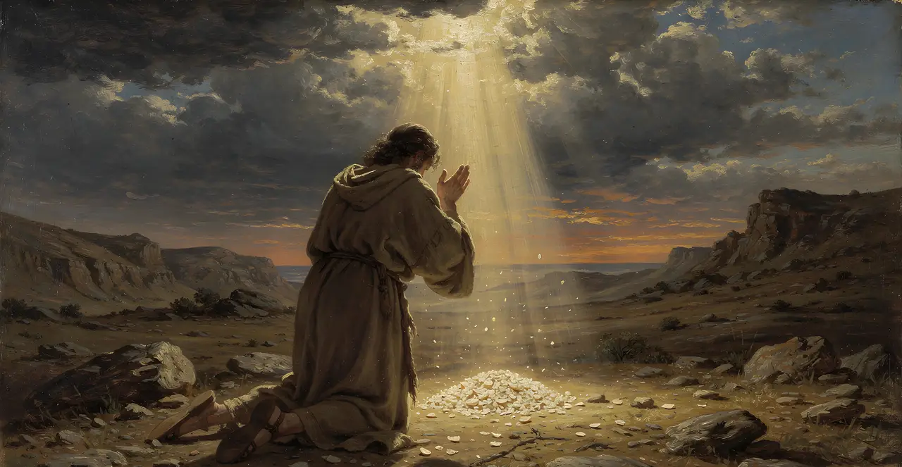 Deuteronomy 8:3-6 — Deuteronomy, oil painting · TruthPrints