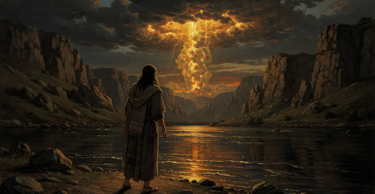 Deuteronomy 9:1-3 — Deuteronomy, oil painting · TruthPrints