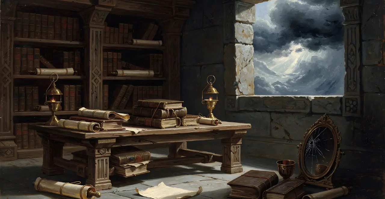 Ecclesiastes 1:15-18 — Ecclesiastes, oil painting · TruthPrints