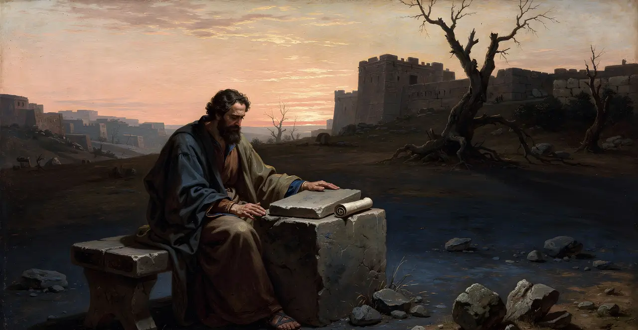 Ecclesiastes 12:7-11 — Ecclesiastes, oil painting · TruthPrints