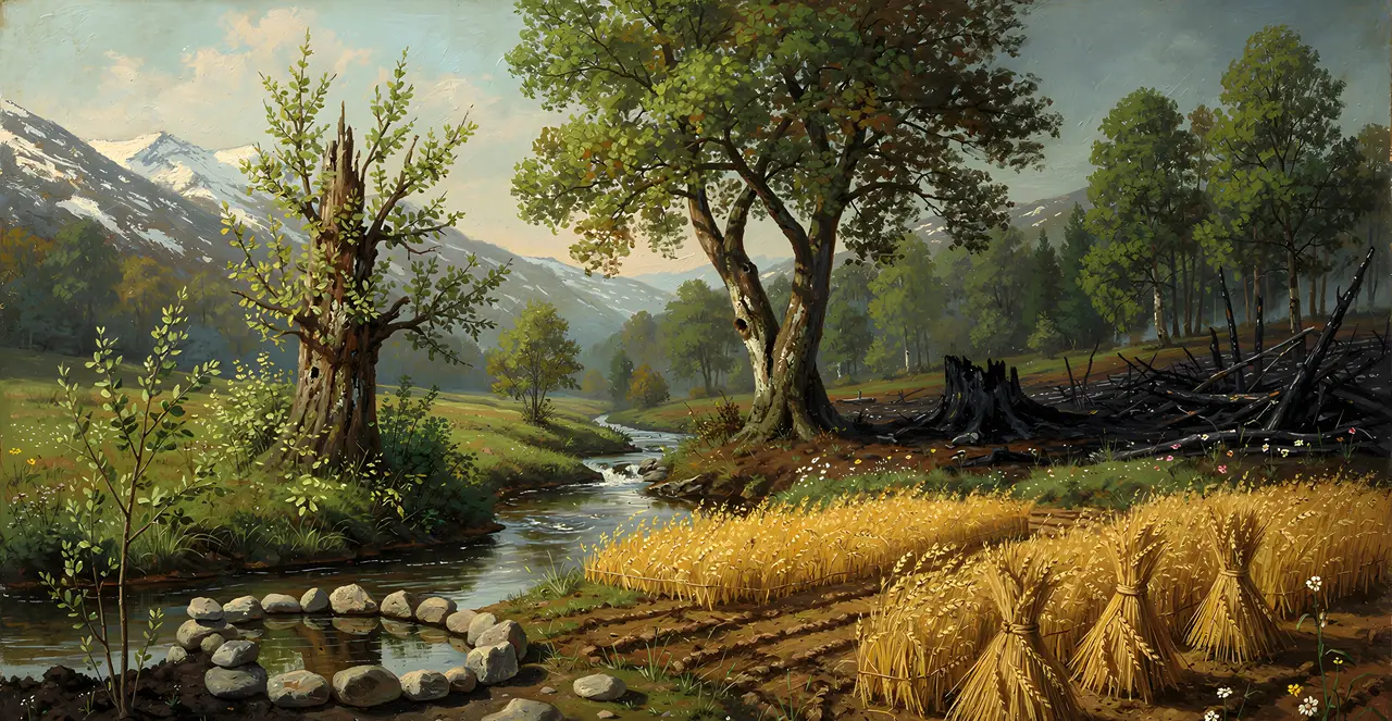 Ecclesiastes 3:1-5 — Ecclesiastes, oil painting · TruthPrints