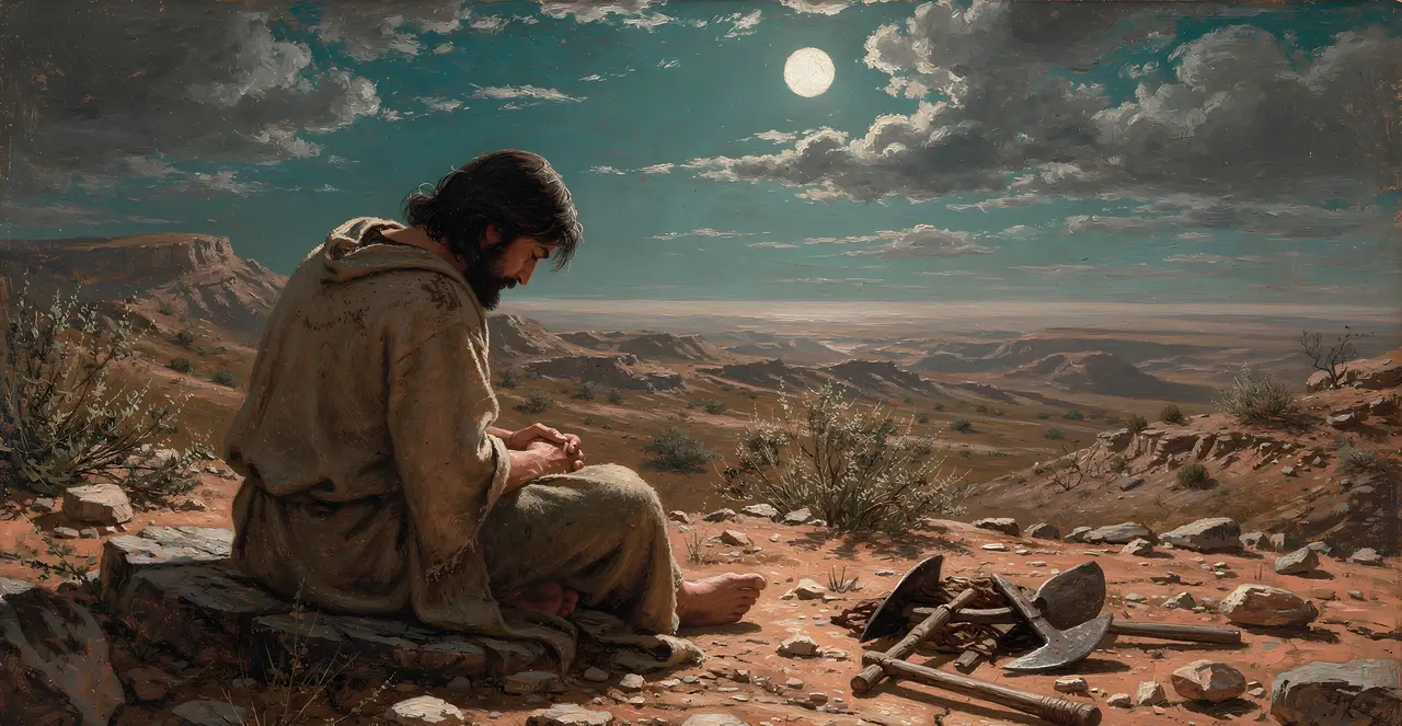 Ecclesiastes 4:4-8 — Ecclesiastes, oil painting · TruthPrints