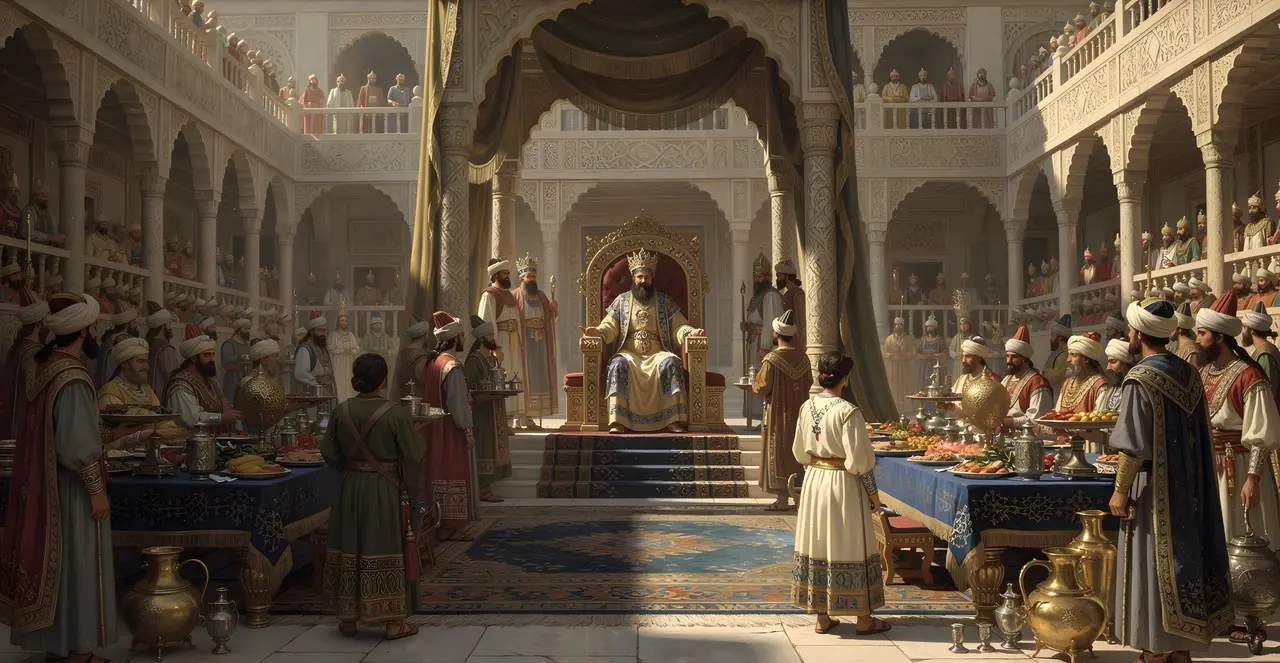 Esther 1:1-4 — Esther, oil painting · TruthPrints