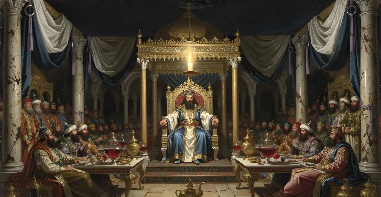 Esther 1:5-7 — Esther, oil painting · TruthPrints