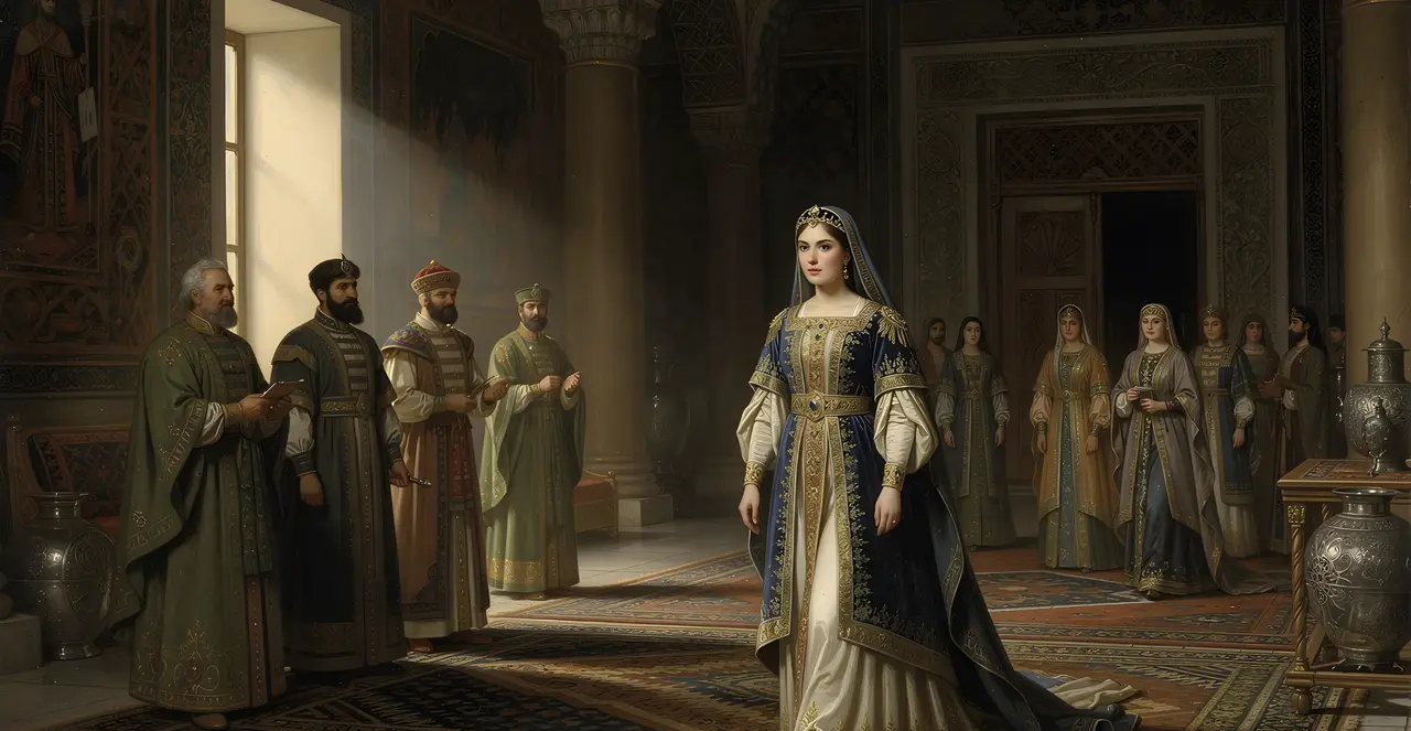 Esther 2:12-13 — Esther, oil painting · TruthPrints