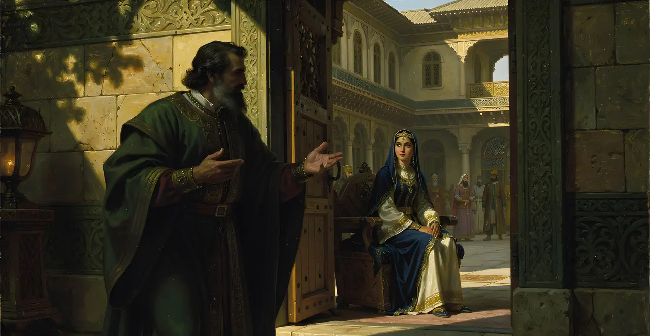 Esther 2:19-22 — Esther, oil painting · TruthPrints