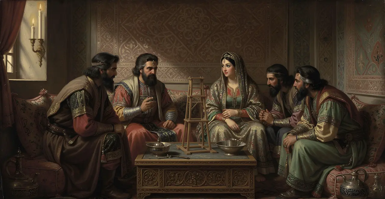 Esther 5:12-14 — Esther, oil painting · TruthPrints