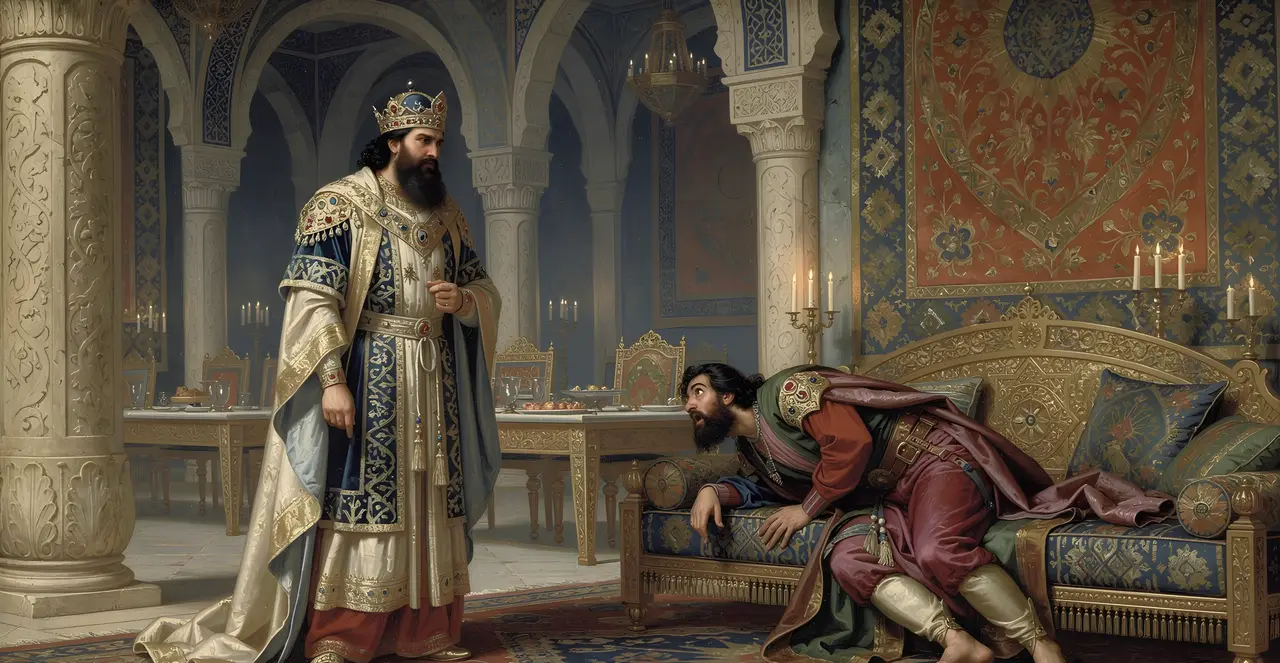 Esther 7:7-8 — Esther, oil painting · TruthPrints