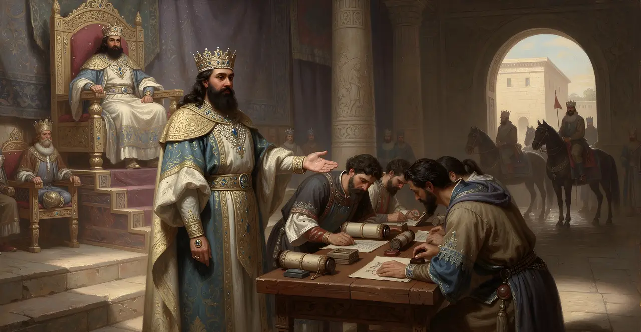 Esther 8,10-12 — Ester, Ölgemälde · TruthPrints