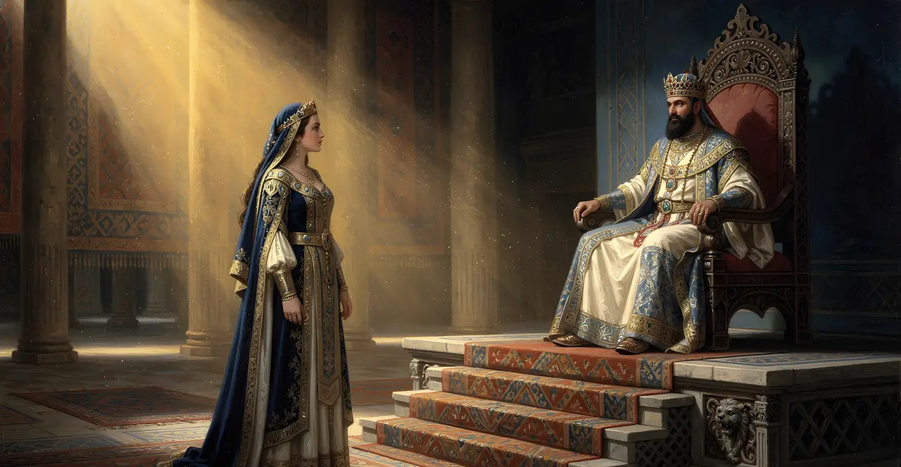 Esther 9:13-15 — Esther, oil painting · TruthPrints