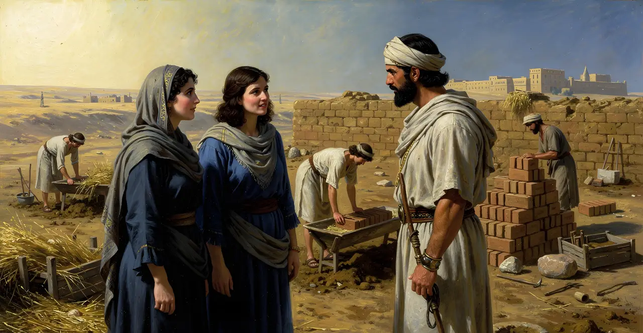 Exodus 1:14-16 — Exodus, oil painting · TruthPrints