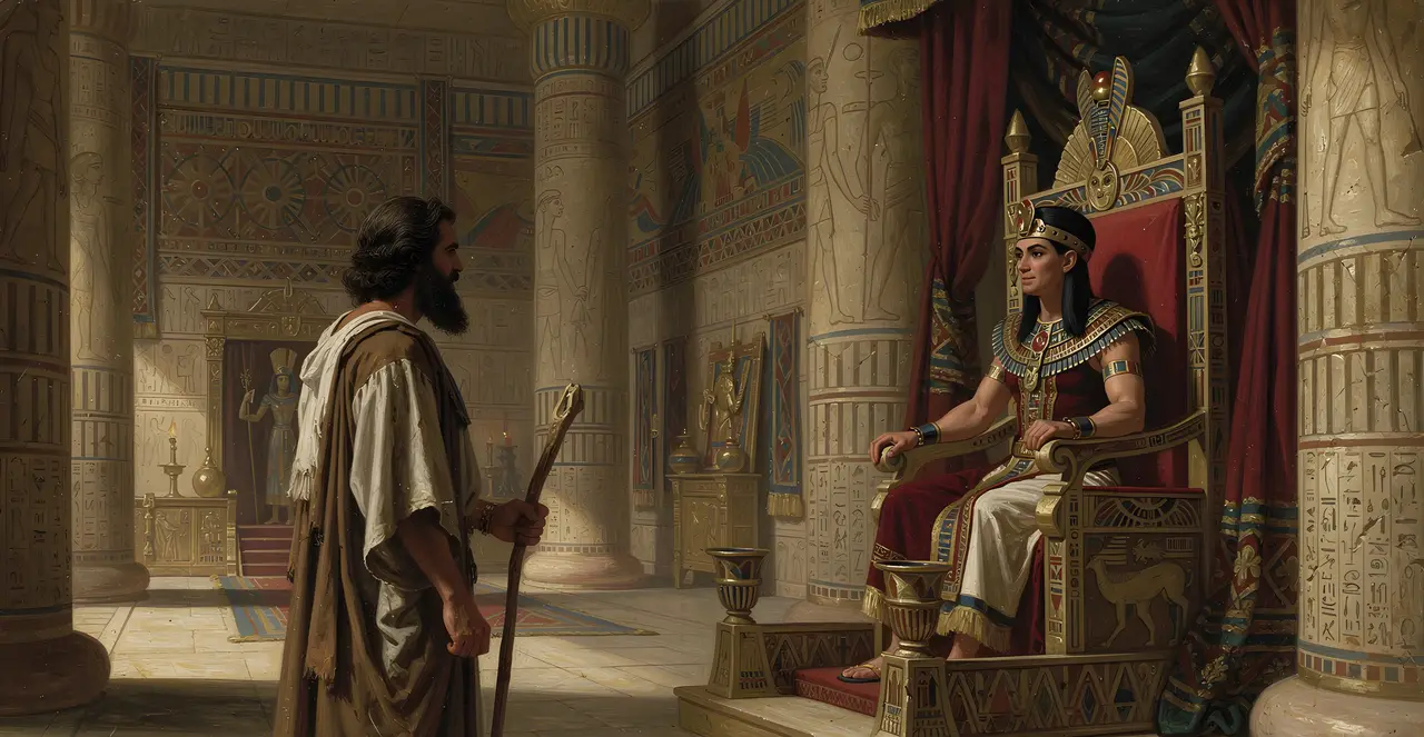 Exodus 10:1-2 — Exodus, oil painting · TruthPrints
