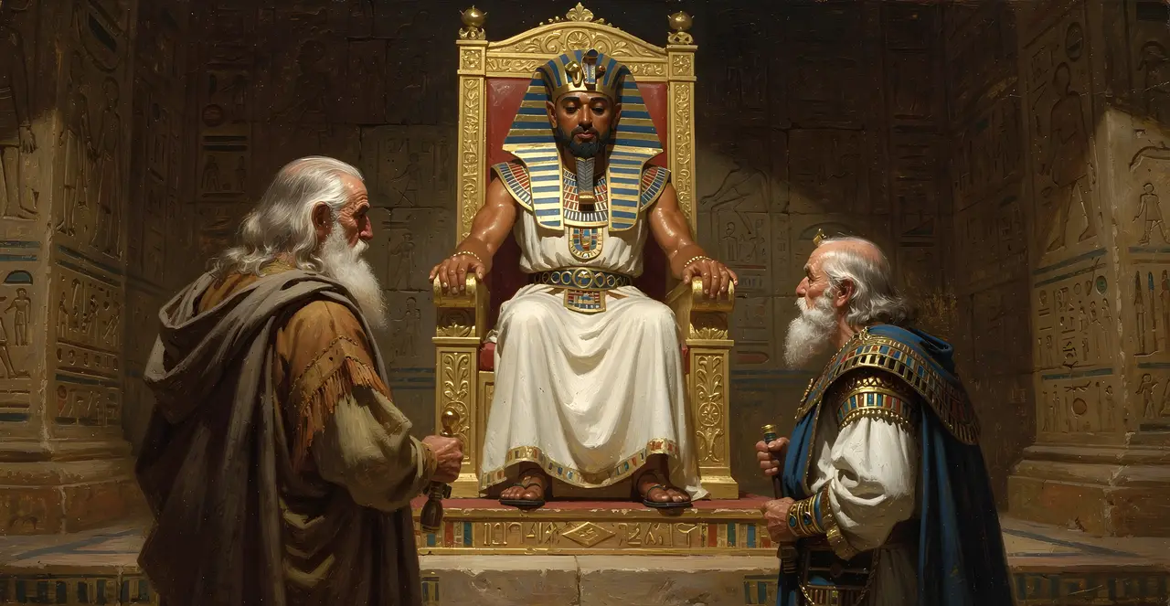 Exodus 10:16-20 — Exodus, oil painting · TruthPrints