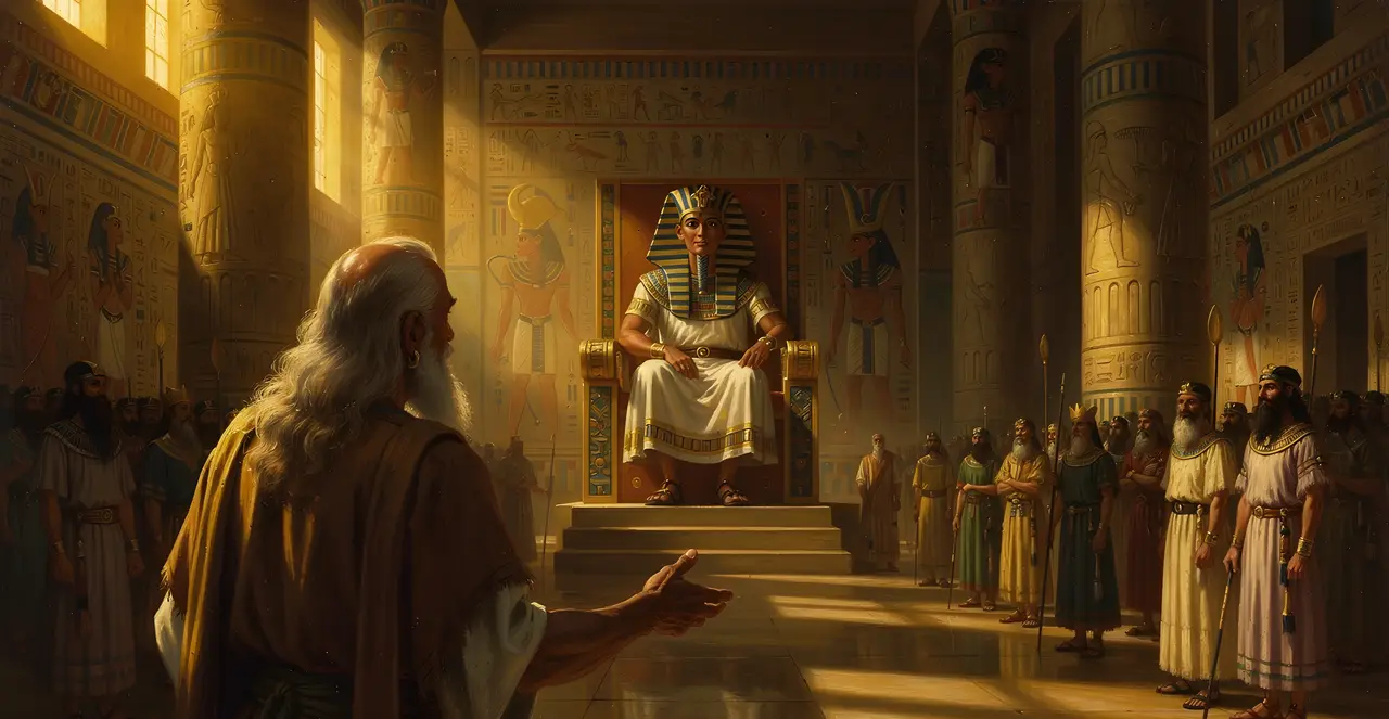 Exodus 11:1-3 — Exodus, oil painting · TruthPrints