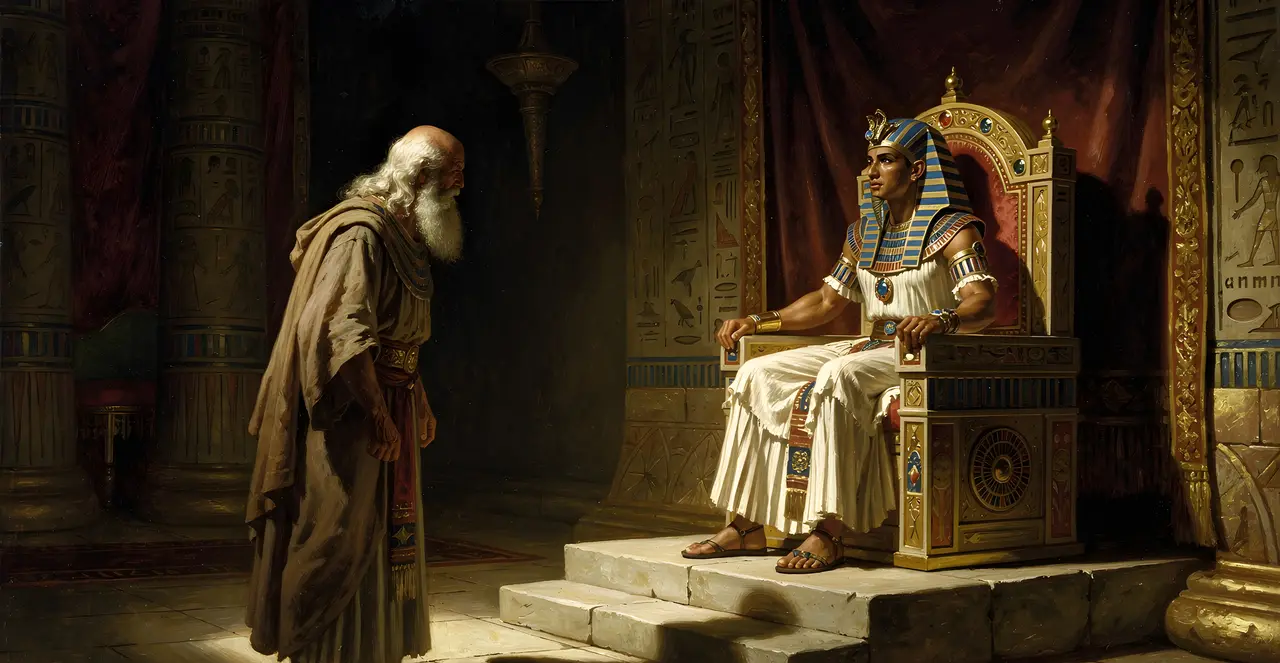 Exodus 11:7-9 — Exodus, oil painting · TruthPrints