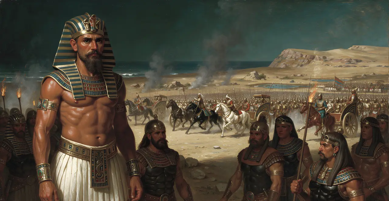 Exodus 14:5-8 — Exodus, oil painting · TruthPrints