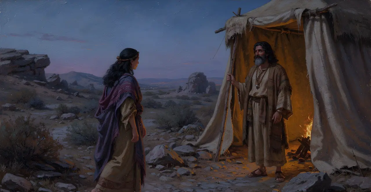 Exodus 18:1-4 — Exodus, oil painting · TruthPrints