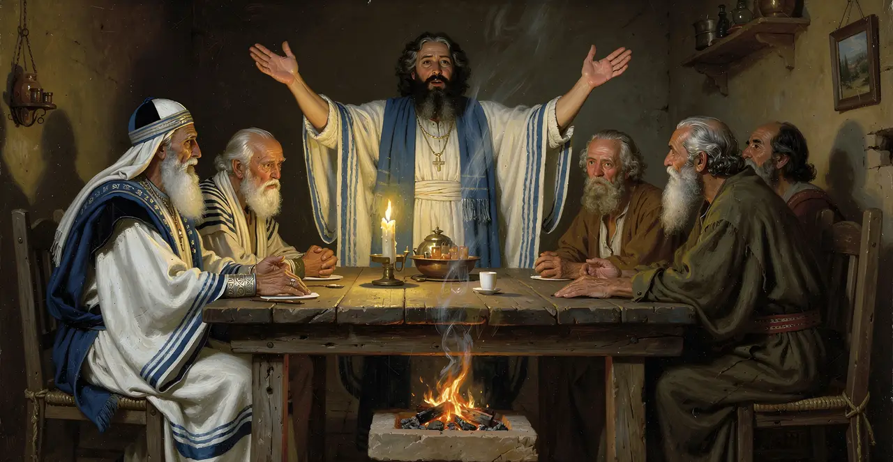 Exodus 18:9-12 — Exodus, oil painting · TruthPrints
