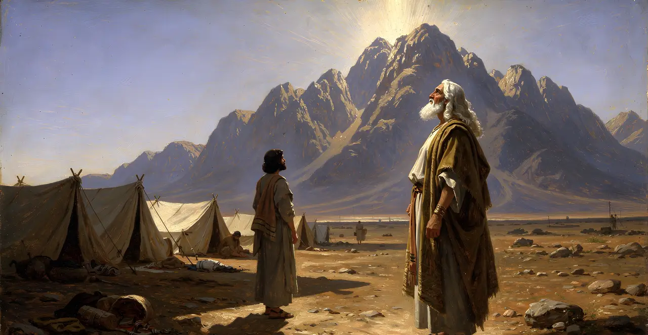 Exodus 19:1-4 — Exodus, oil painting · TruthPrints