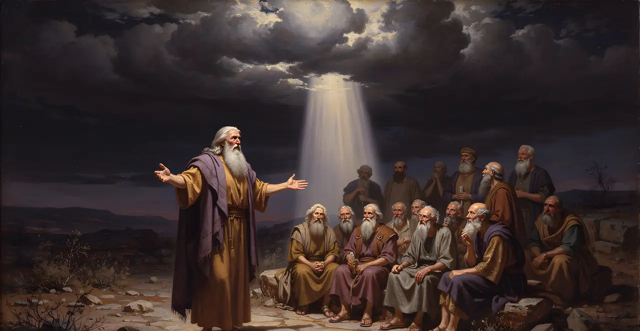 Exodus 19:5-8 — Exodus, oil painting · TruthPrints