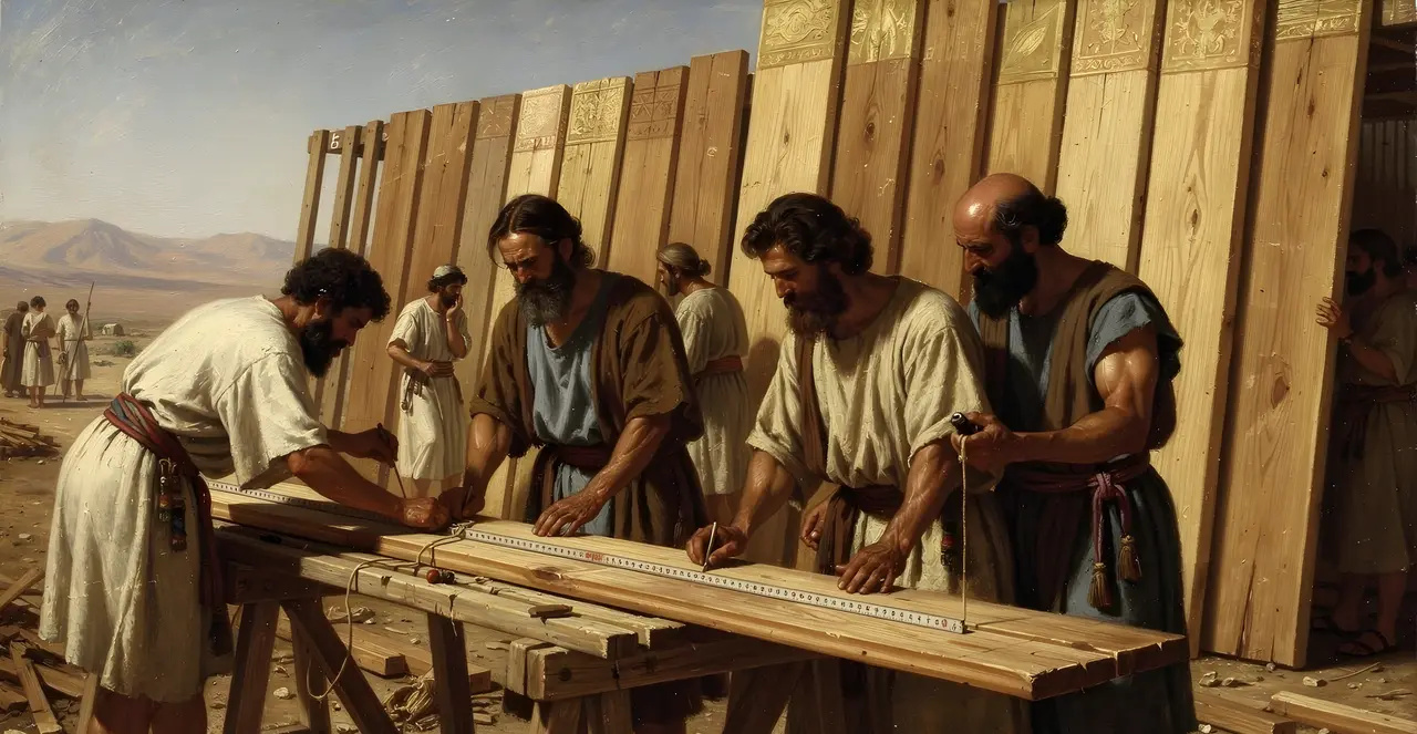 Exodus 26:14-18 — Exodus, oil painting · TruthPrints