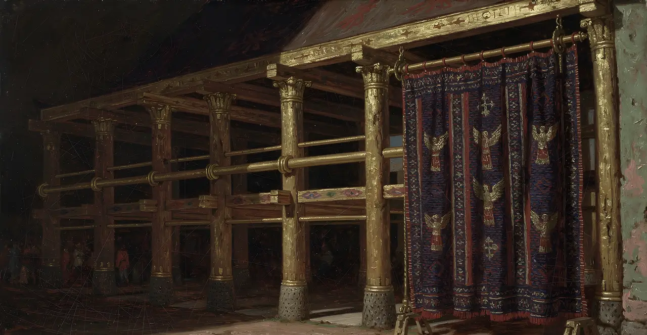 Exodus 26:28-32 — Exodus, oil painting · TruthPrints