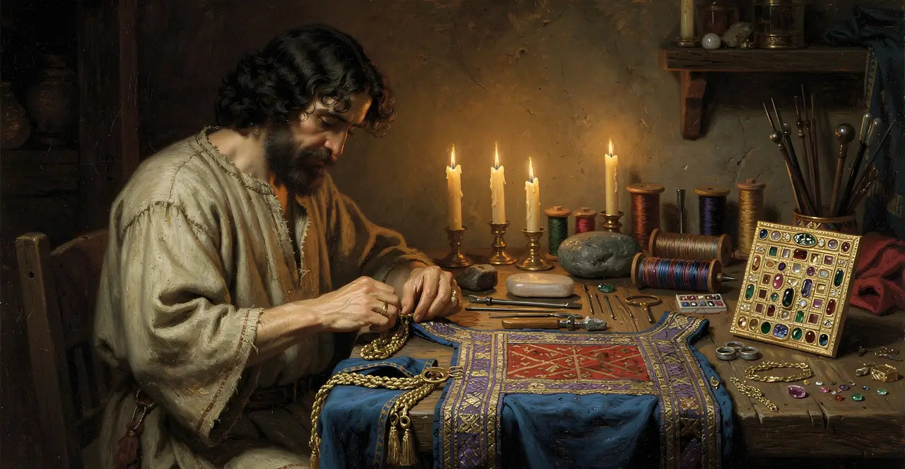 Exodus 28:25-27 — Exodus, oil painting · TruthPrints