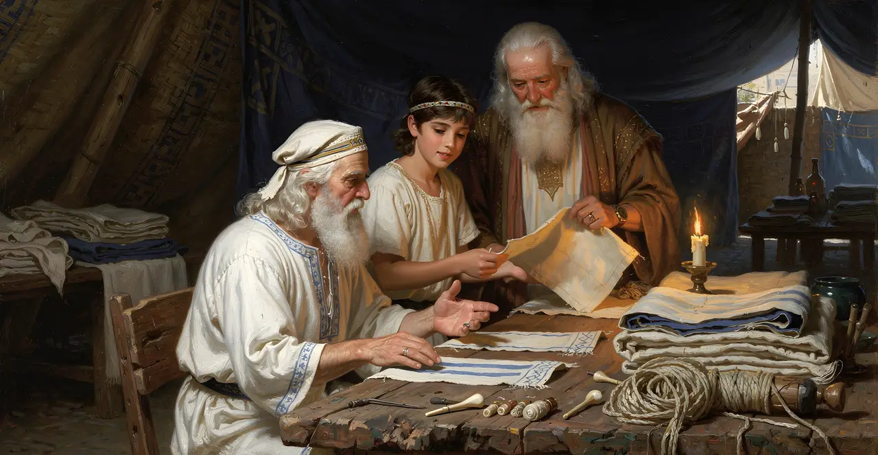 Exodus 28:40-42 — Exodus, oil painting · TruthPrints
