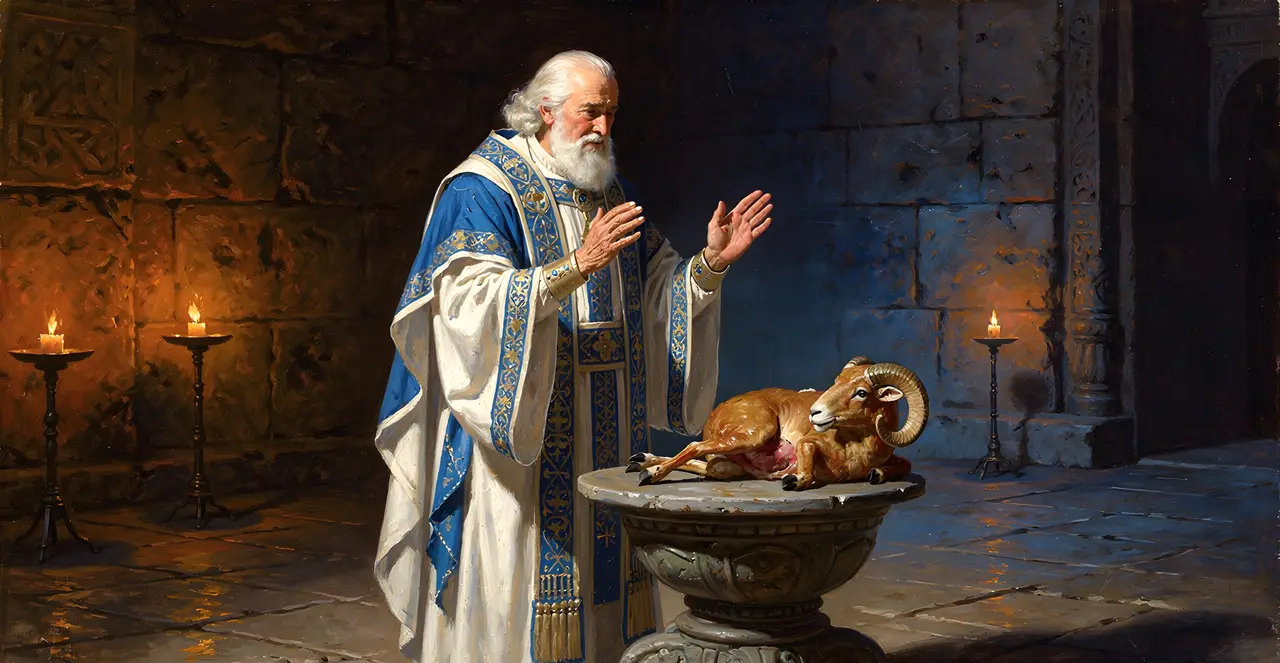 Exodus 29:27-28 — Exodus, oil painting · TruthPrints