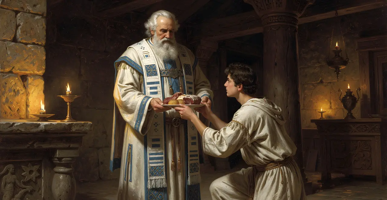 Exodus 29:33-35 — Exodus, oil painting · TruthPrints