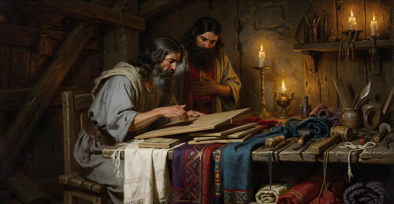 Exodus 31:6-9 — Exodus, oil painting · TruthPrints