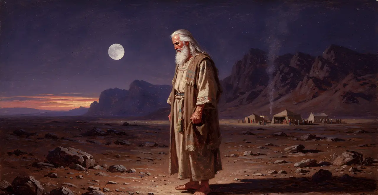 Exodus 32:33-35 — Exodus, oil painting · TruthPrints