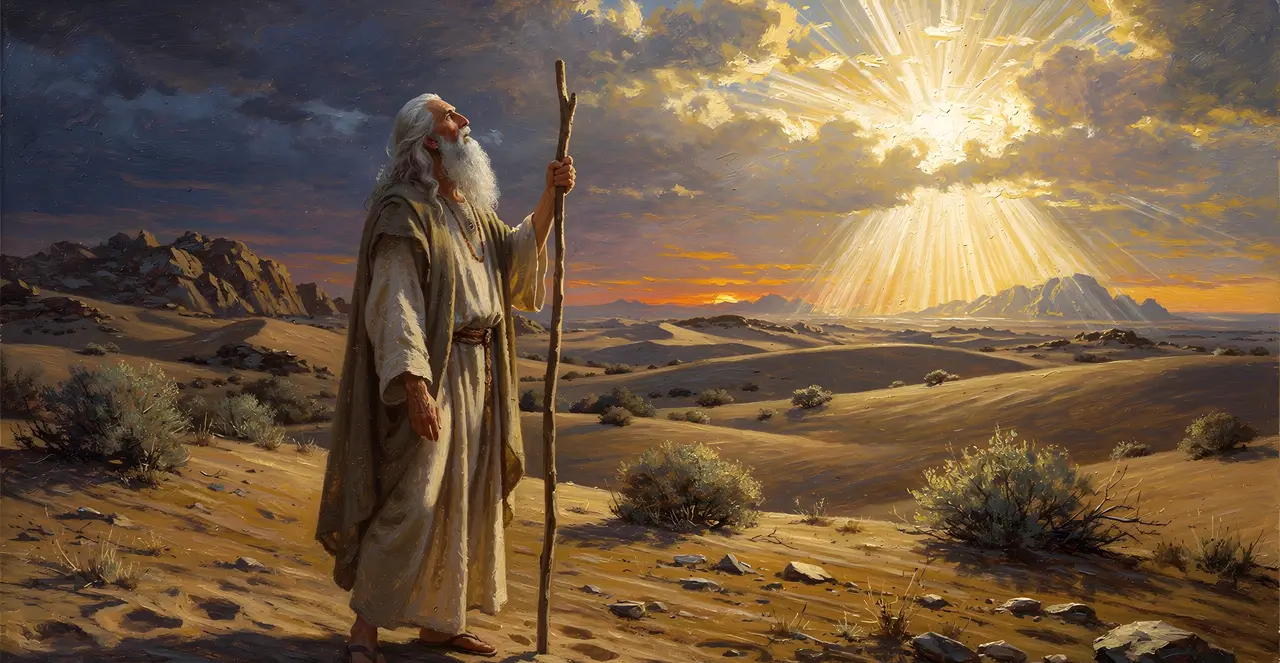 Exodus 33:1-3 — Exodus, oil painting · TruthPrints