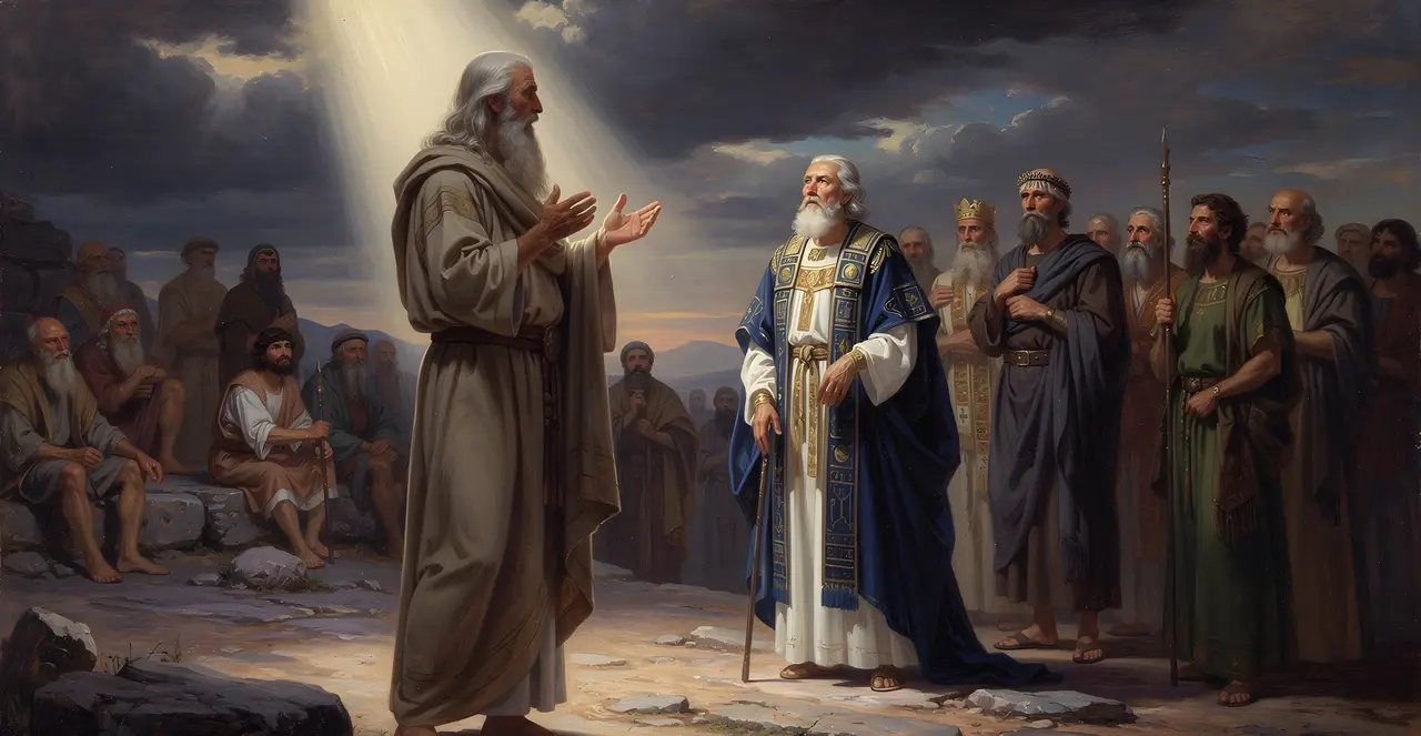 Exodus 34:31-34 — Exodus, oil painting · TruthPrints