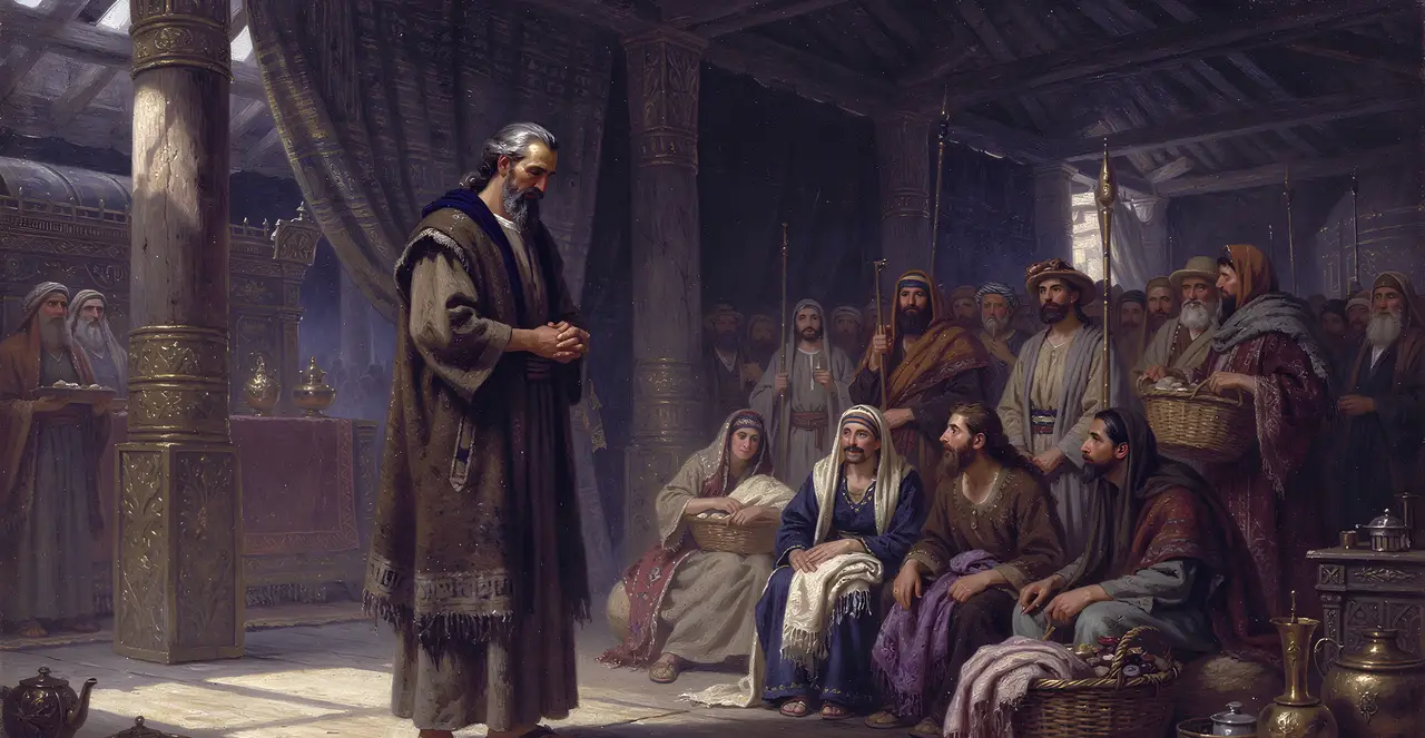 Exodus 35:18-21 — Exodus, oil painting · TruthPrints
