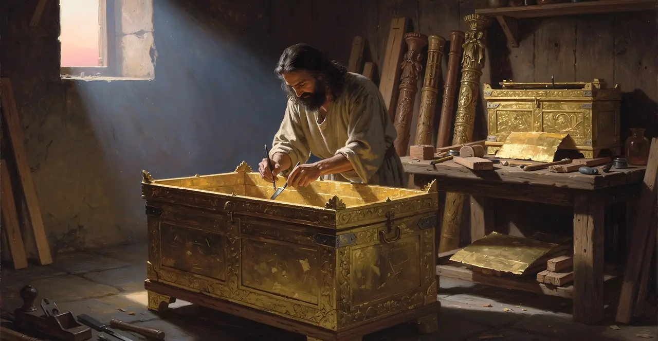 Exodus 37:1-5 — Exodus, oil painting · TruthPrints