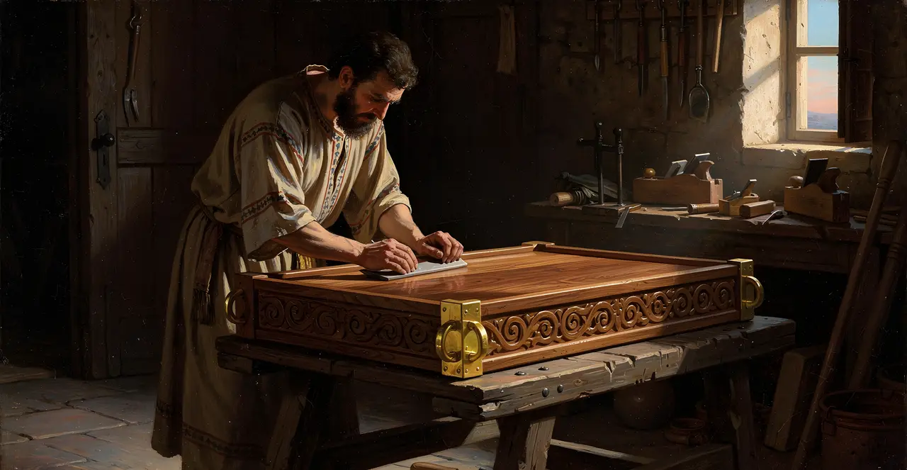 Exodus 37:10-14 — Exodus, oil painting · TruthPrints