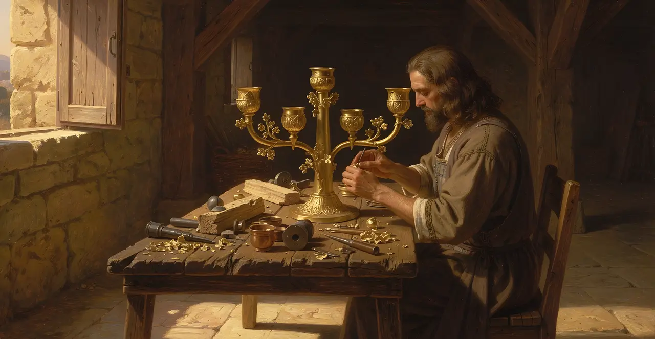 Exodus 37:19-21 — Exodus, oil painting · TruthPrints