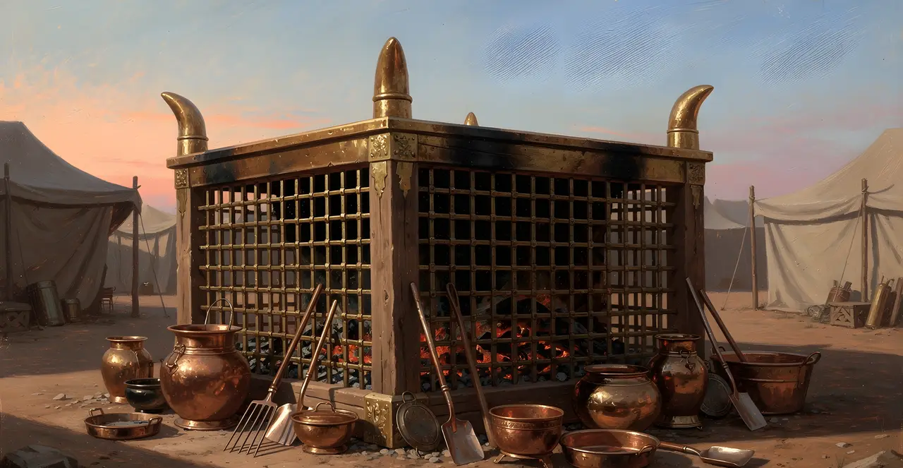 Exodus 38:1-4 — Exodus, oil painting · TruthPrints