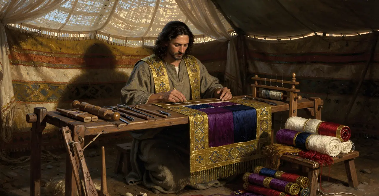 Exodus 39:1-4 — Exodus, oil painting · TruthPrints