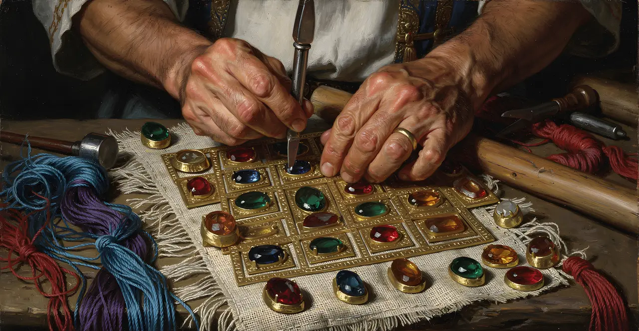 Exodus 39:8-13 — Exodus, oil painting · TruthPrints