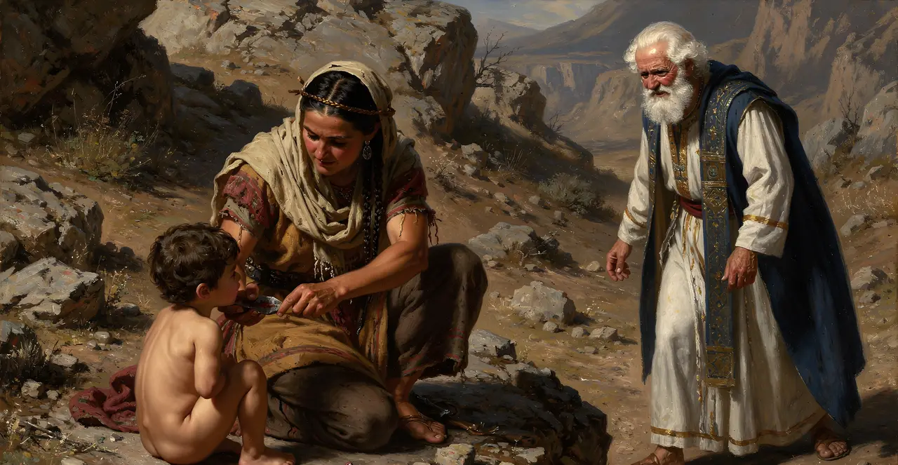 Exodus 4:25-29 — Exodus, oil painting · TruthPrints