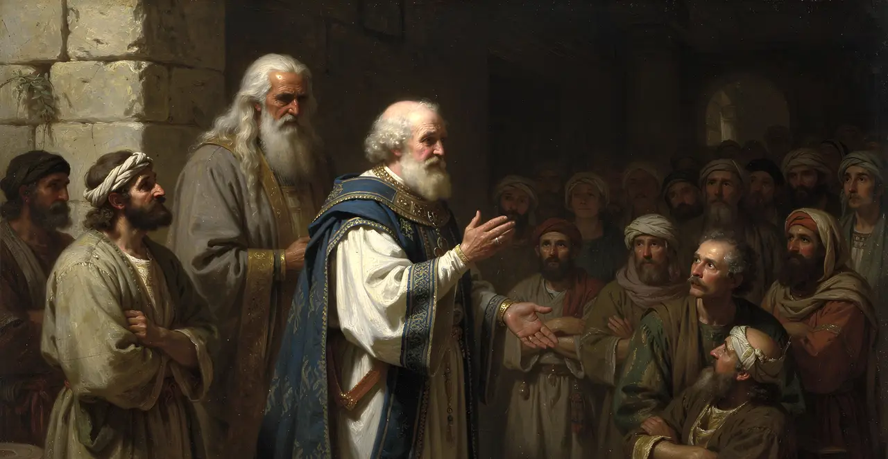 Exodus 4:30-31 — Exodus, oil painting · TruthPrints