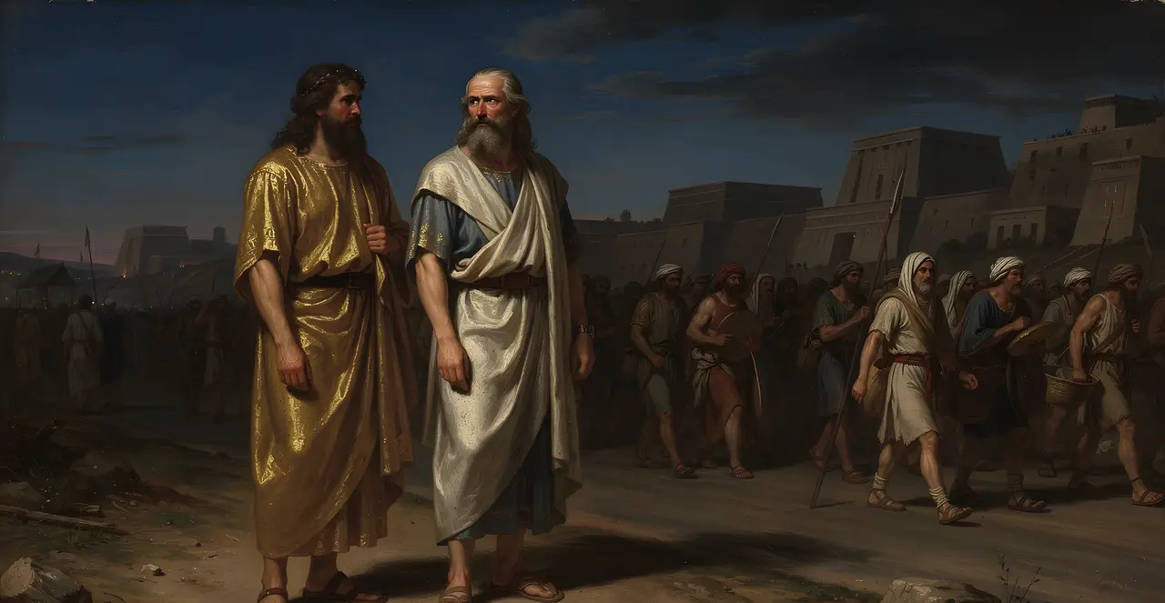 Exodus 5:20-23 — Exodus, oil painting · TruthPrints
