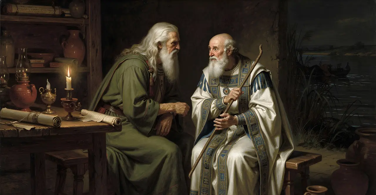 Exodus 7:19 — Exodus, oil painting · TruthPrints