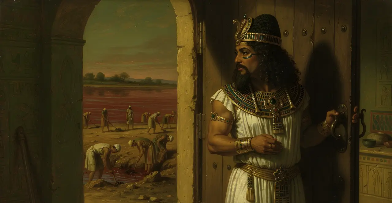 Exodus 7:23-25 — Exodus, oil painting · TruthPrints