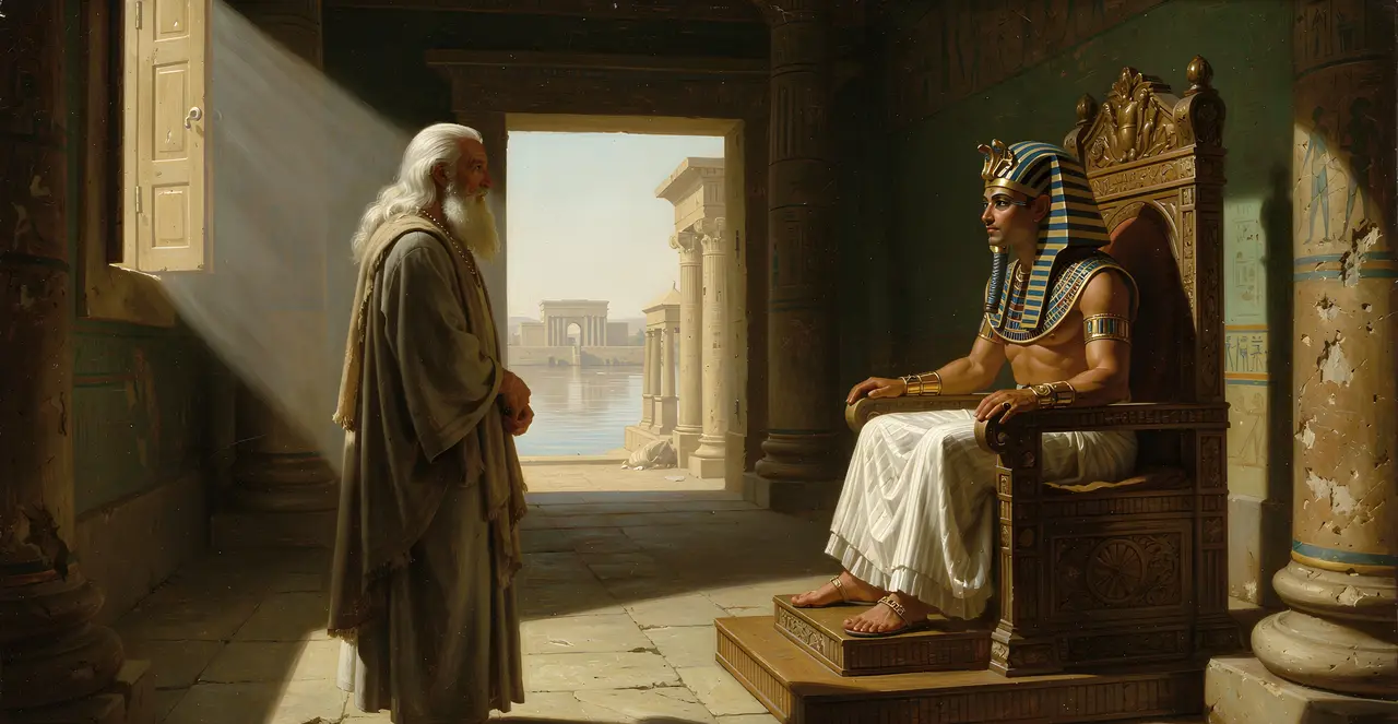 Exodus 8:1-4 — Exodus, oil painting · TruthPrints