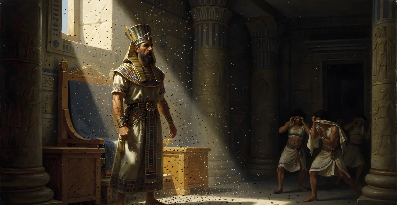 Exodus 8:21-23 — Exodus, oil painting · TruthPrints