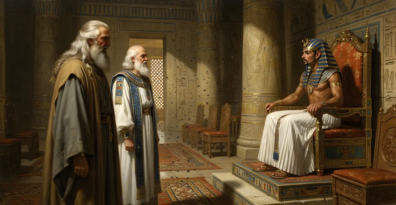 Exodus 8:24-26 — Exodus, oil painting · TruthPrints