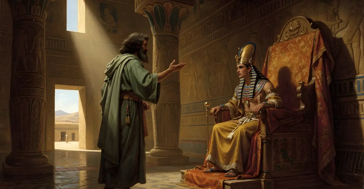 Exodus 8:27-29 — Exodus, oil painting · TruthPrints